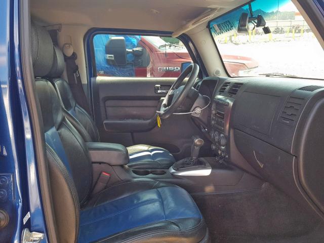 5GTDN136968162818 - 2006 HUMMER H3 BLUE photo 5