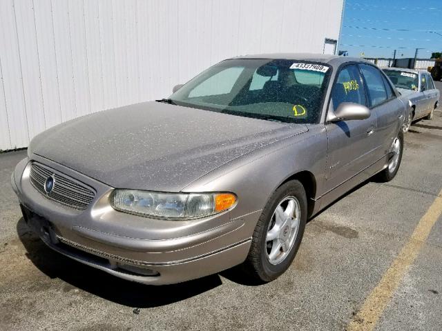 2G4WB55K411251343 - 2001 BUICK REGAL LS BEIGE photo 2