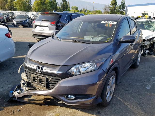 3CZRU5G58GM738768 - 2016 HONDA HR-V EX BLACK photo 2