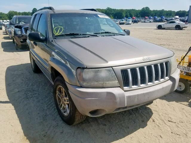 1J4GX48N04C417991 - 2004 JEEP GRAND CHER GOLD photo 1