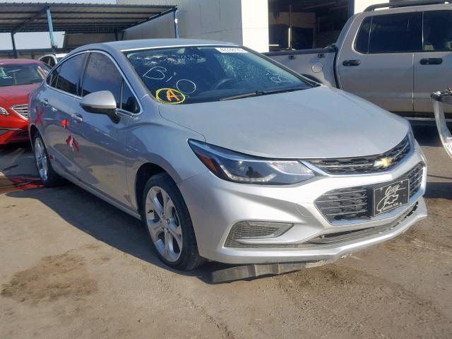 1G1BG5SM5G7254752 - 2016 CHEVROLET CRUZE PREM SILVER photo 1