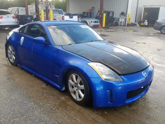 JN1AZ34E73T013674 - 2003 NISSAN 350Z COUPE BLUE photo 1