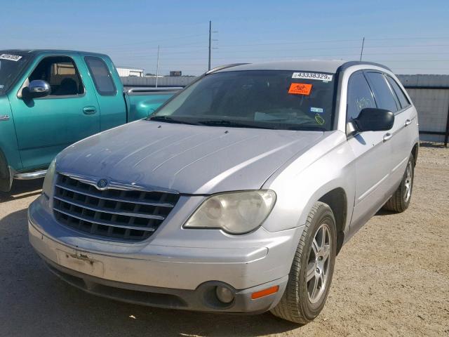 2A8GM68X28R630801 - 2008 CHRYSLER PACIFICA T SILVER photo 2