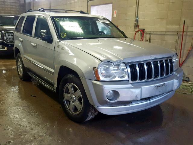 1J4HR58275C647555 - 2005 JEEP GRAND CHER SILVER photo 1