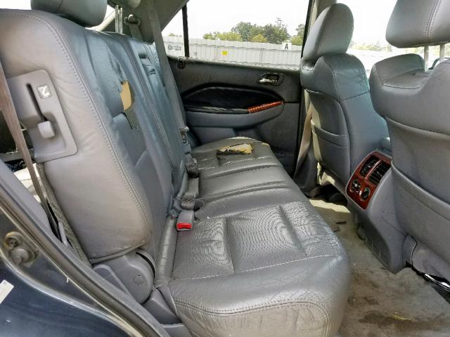 2HNYD18774H549799 - 2004 ACURA MDX TOURIN GRAY photo 6