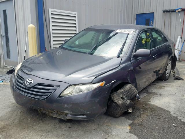 4T1BE46K08U208339 - 2008 TOYOTA CAMRY CE GRAY photo 2