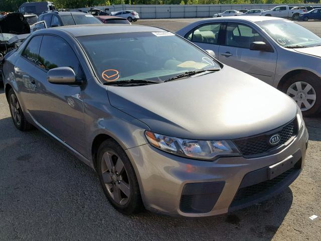 KNAFU6A29C5482764 - 2012 KIA FORTE EX GRAY photo 1