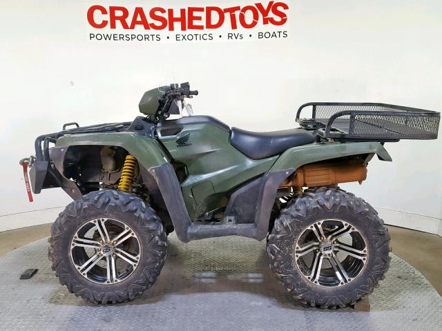 1HFTE4409F4103442 - 2015 HONDA TRX500 FM GREEN photo 5