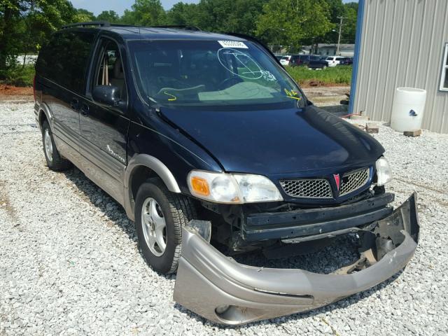 1GMDX03E32D178738 - 2002 PONTIAC MONTANA BLUE photo 1