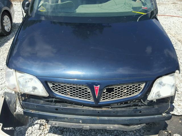 1GMDX03E32D178738 - 2002 PONTIAC MONTANA BLUE photo 7