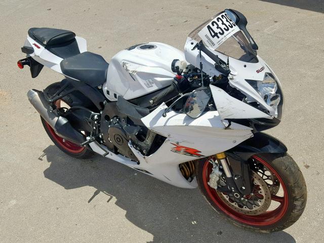 JS1GR7MA1H2101381 - 2017 SUZUKI GSX-R750 WHITE photo 1