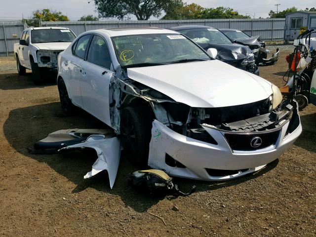 JTHBE262172009916 - 2007 LEXUS IS 350 WHITE photo 1