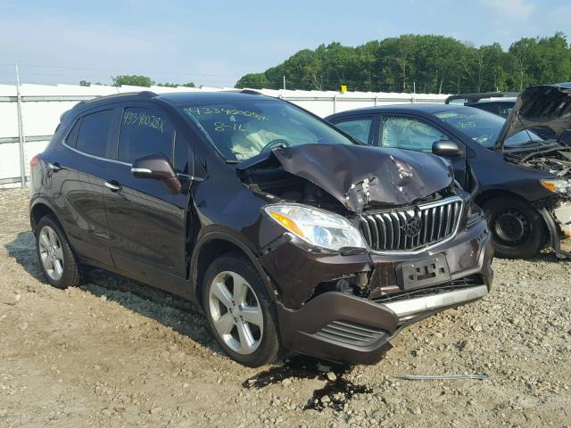 KL4CJESB4GB535525 - 2016 BUICK ENCORE BROWN photo 1