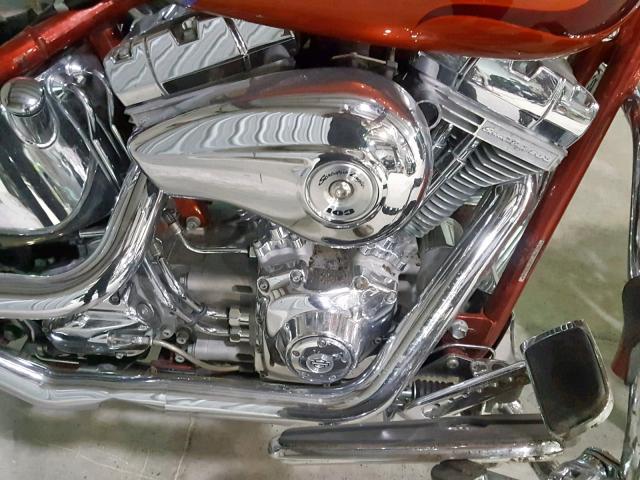 1HD1PNF106Y956049 - 2006 HARLEY-DAVIDSON FLSTFSE ORANGE photo 7