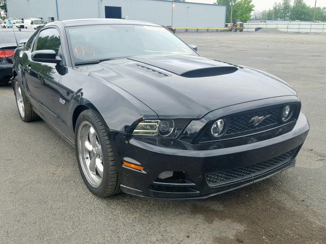 1ZVBP8CF8E5254212 - 2014 FORD MUSTANG GT BLACK photo 1