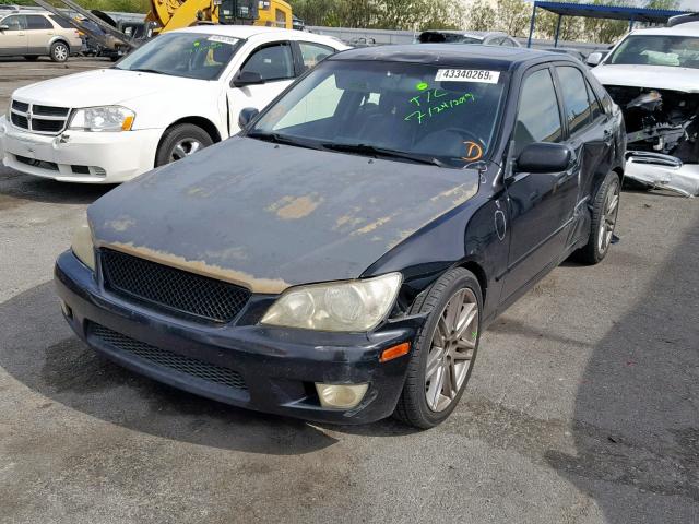 JTHBD192320054496 - 2002 LEXUS IS 300 BLACK photo 2