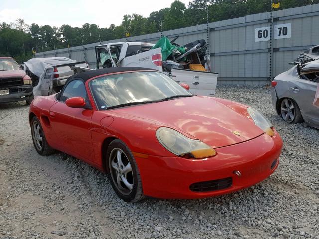 WP0CA2983WU620437 - 1998 PORSCHE BOXSTER RED photo 1