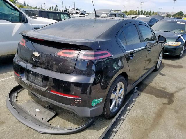 1G1RH6E40EU157793 - 2014 CHEVROLET VOLT BLACK photo 4