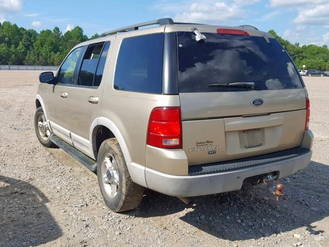 1FMZU73E02UC08494 - 2002 FORD EXPLORER X GOLD photo 3