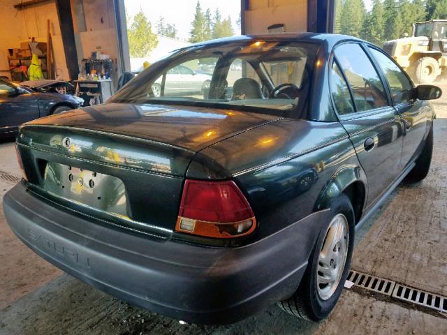 1G8ZH5287XZ203516 - 1999 SATURN SL1 GREEN photo 4