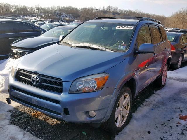 JTMZD32V175073249 - 2007 TOYOTA RAV4 SPORT BLUE photo 2