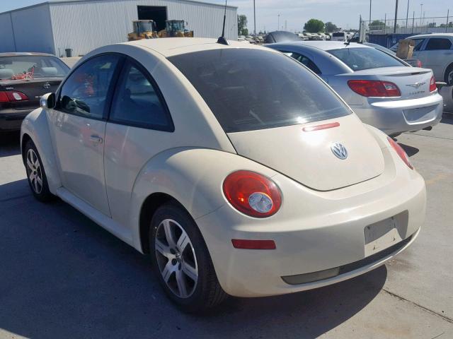 3VWPW31C16M401258 - 2006 VOLKSWAGEN NEW BEETLE კრემისფერი ფოტო 3