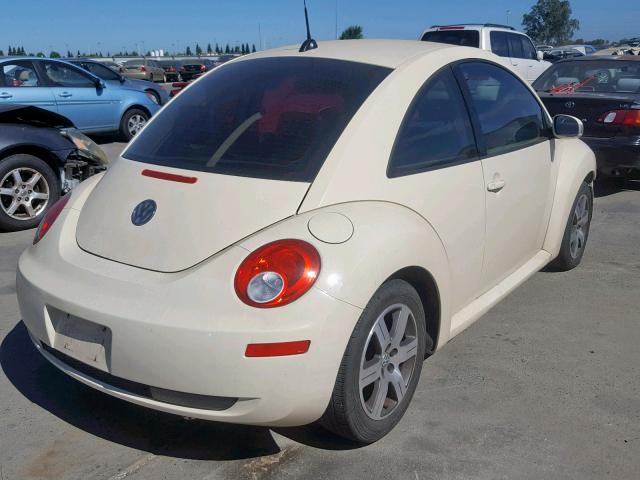 3VWPW31C16M401258 - 2006 VOLKSWAGEN NEW BEETLE კრემისფერი ფოტო 4