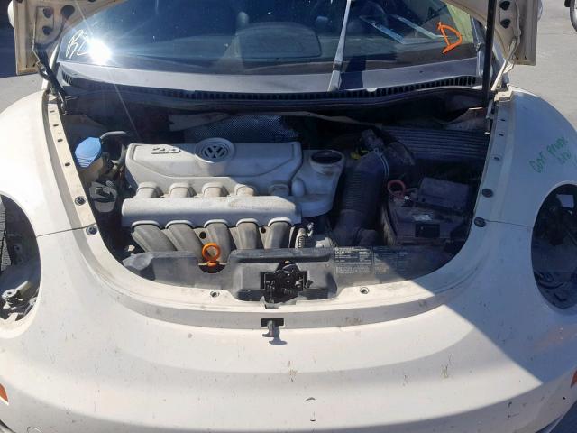 3VWPW31C16M401258 - 2006 VOLKSWAGEN NEW BEETLE კრემისფერი ფოტო 7