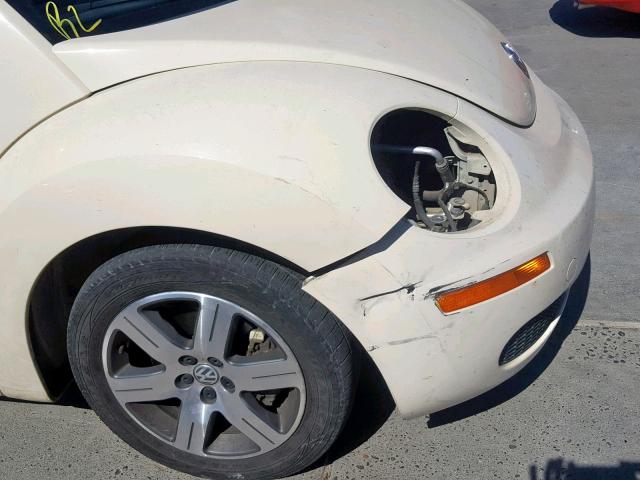 3VWPW31C16M401258 - 2006 VOLKSWAGEN NEW BEETLE კრემისფერი ფოტო 9