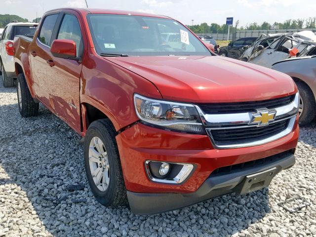 1GCGSCE32G1106824 - 2016 CHEVROLET COLORADO L RED photo 1