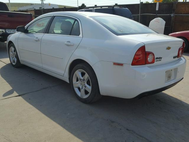 1G1ZA5E12BF111922 - 2011 CHEVROLET MALIBU LS თეთრი ფოტო 3