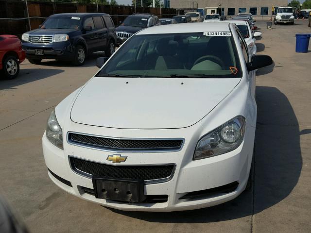 1G1ZA5E12BF111922 - 2011 CHEVROLET MALIBU LS თეთრი ფოტო 9