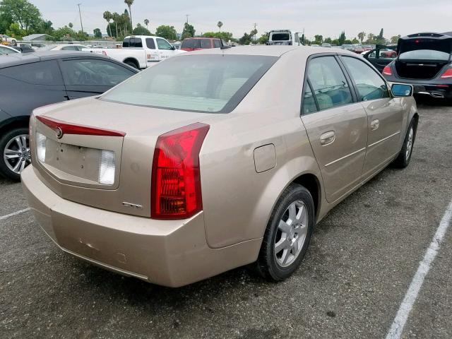 1G6DP567550141896 - 2005 CADILLAC CTS HI FEA GOLD photo 4