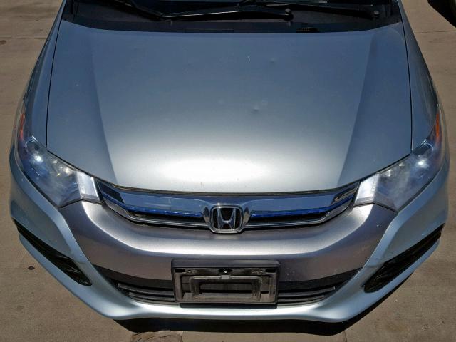 JHMZE2H58DS006531 - 2013 HONDA INSIGHT LX BLUE photo 9