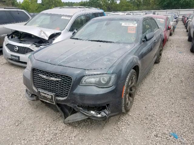 2C3CCABG0HH661396 - 2017 CHRYSLER 300 S BLUE photo 2