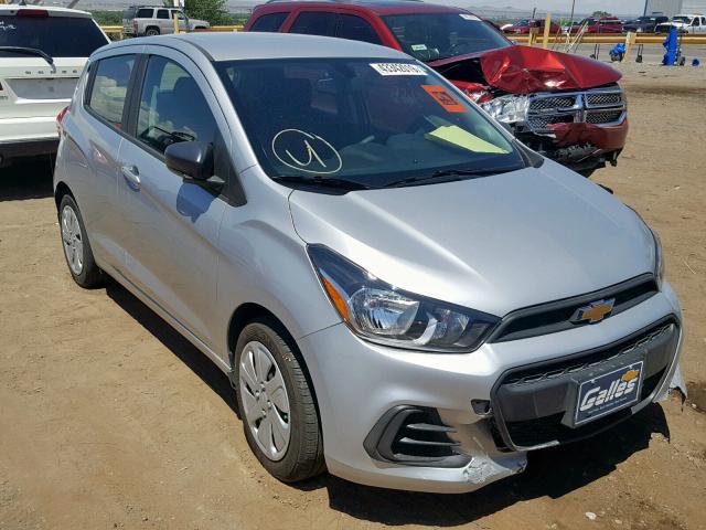 KL8CB6SA4HC839359 - 2017 CHEVROLET SPARK LS SILVER photo 1