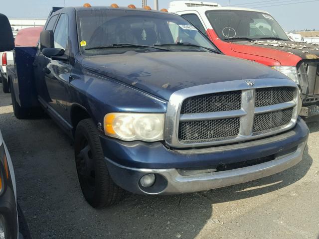 3D7MA48C83G733620 - 2003 DODGE RAM 3500 S BLUE photo 1