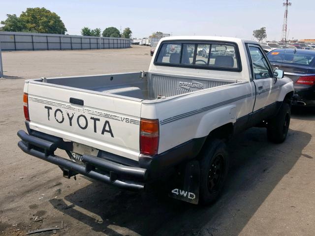 JT4VN63C2J0016623 - 1988 TOYOTA PICKUP SHO WHITE photo 4