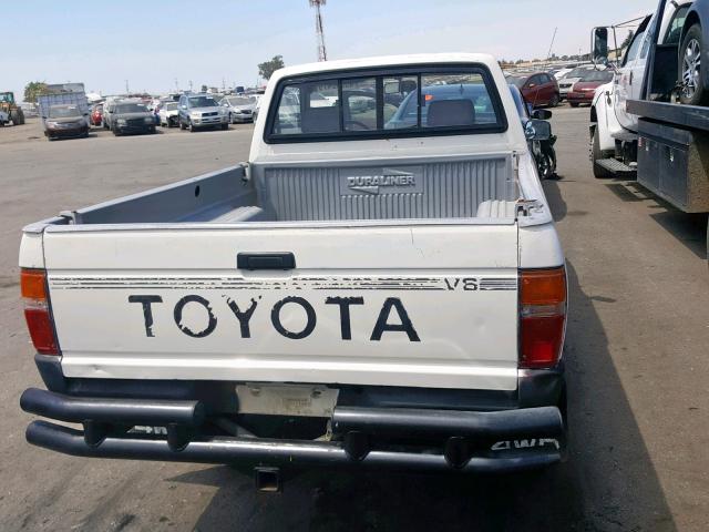 JT4VN63C2J0016623 - 1988 TOYOTA PICKUP SHO WHITE photo 6