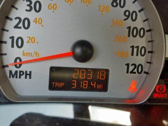 1G8AL52F74Z175139 - 2004 SATURN ION LEVEL RED photo 8