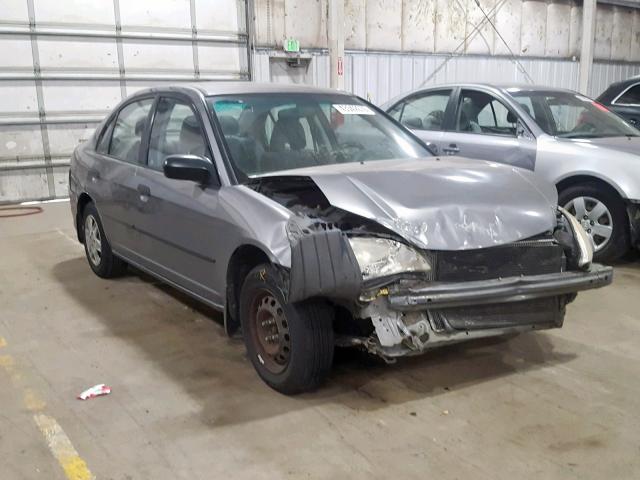 2HGES16415H554992 - 2005 HONDA CIVIC DX GRAY photo 1