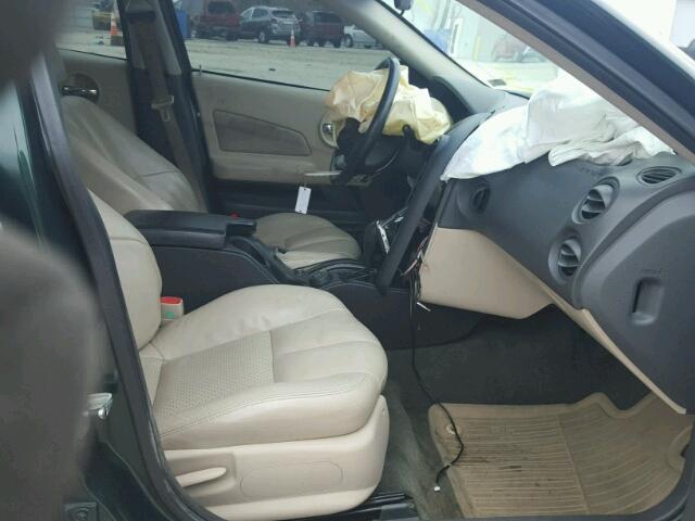 2G2WS522741142313 - 2004 PONTIAC GRAND PRIX GREEN photo 5