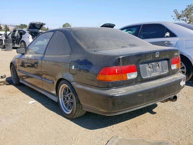 1HGEJ6125TL076050 - 1996 HONDA CIVIC DX BLACK photo 3