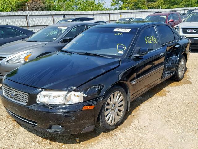 YV1TS592461433908 - 2006 VOLVO S80 2.5T BLACK photo 2