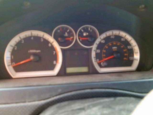 KL1TD56687B075772 - 2007 CHEVROLET AVEO BASE Қызыл фото 8