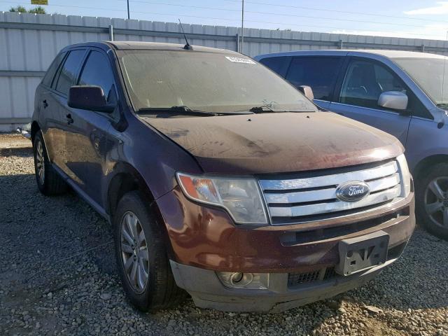 2FMDK3JC8ABB16273 - 2010 FORD EDGE SEL BURGUNDY photo 1