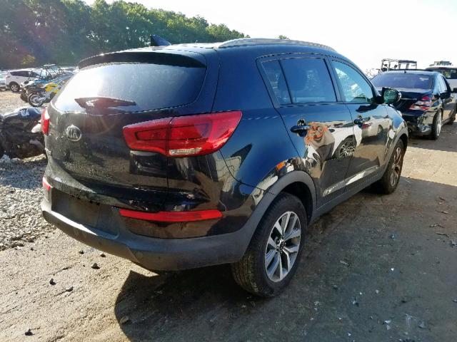 KNDPB3AC9E7644663 - 2014 KIA SPORTAGE B BLACK photo 4