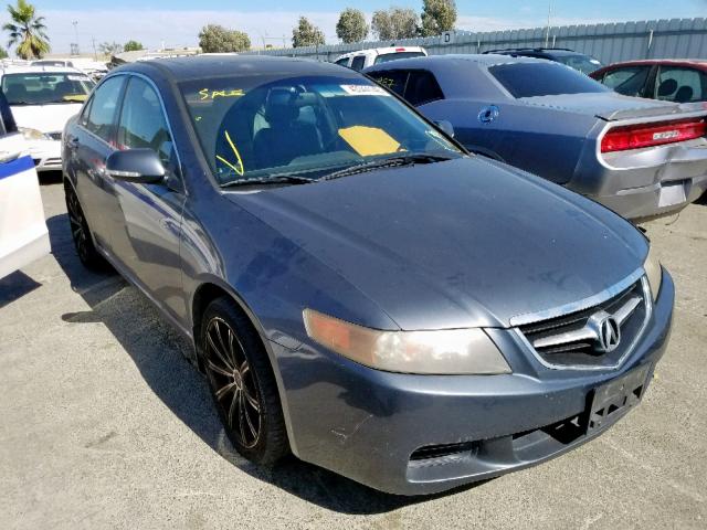 JH4CL96944C036291 - 2004 ACURA TSX BLUE photo 1