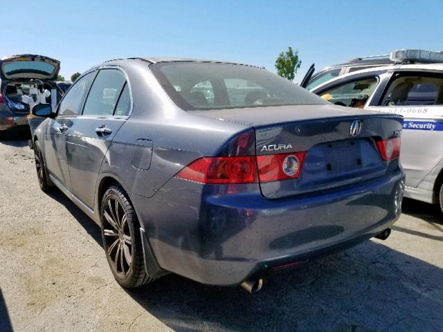 JH4CL96944C036291 - 2004 ACURA TSX BLUE photo 3