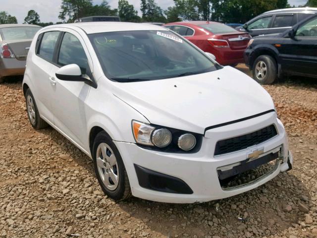 1G1JA6SH1D4186081 - 2013 CHEVROLET SONIC LS 白色 照片 1